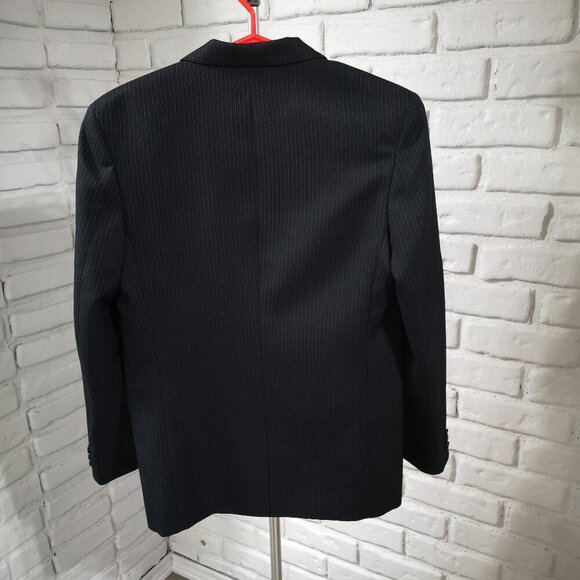 Newberry by Anne Taylor Ladies Black Lined Straight Fit Blazer - Picture 2 of 11